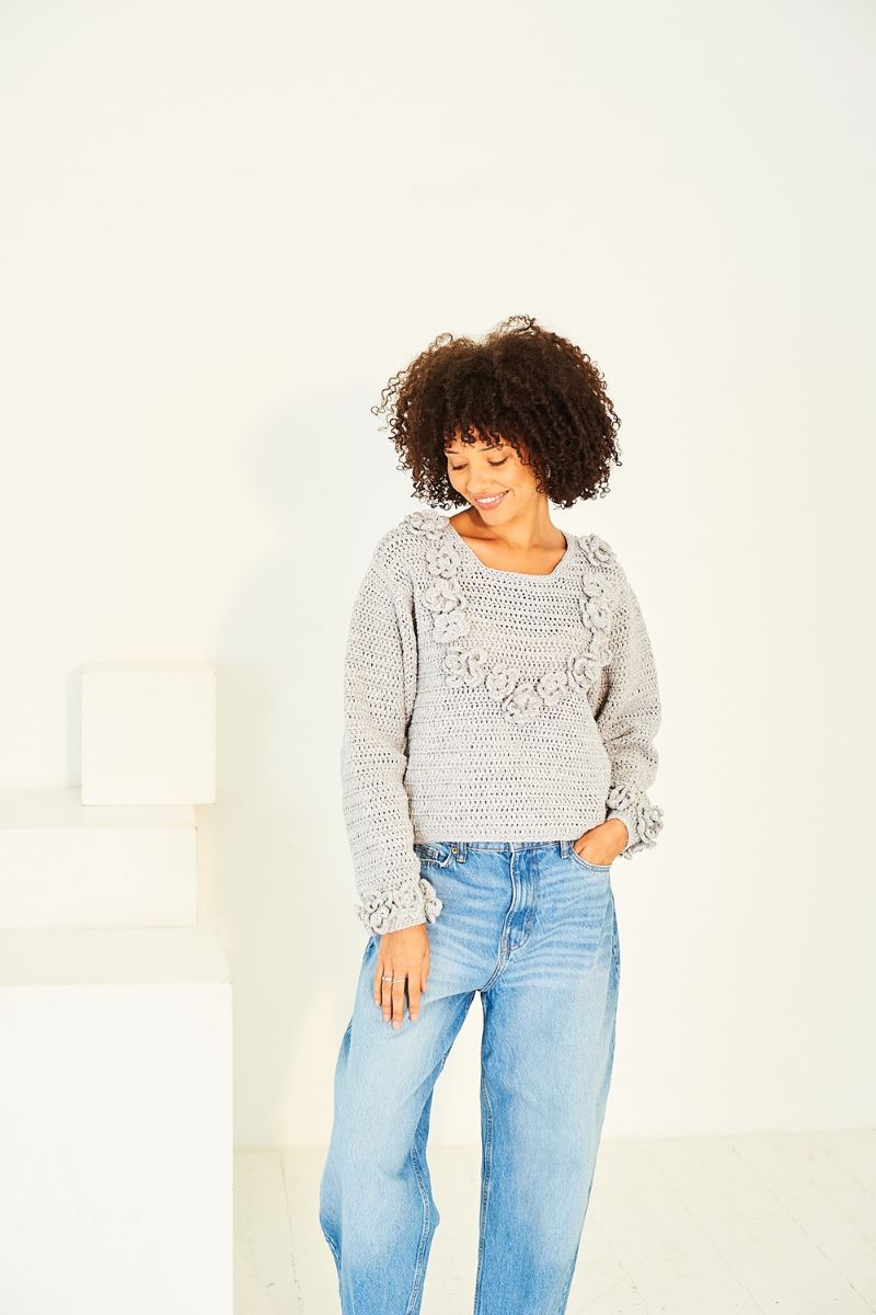 Stylecraft 10154 Sweaters in Soft Pastels Aran leaflet