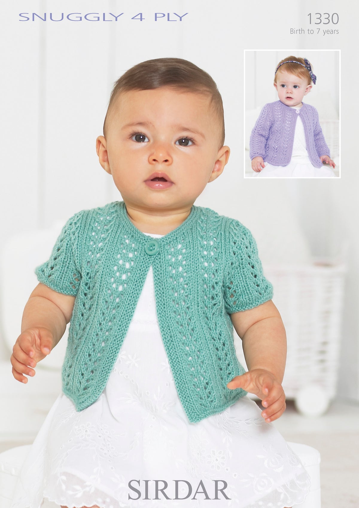 Sirdar Snuggly 4ply Knitting Pattern 1330 Birth to 7 years
