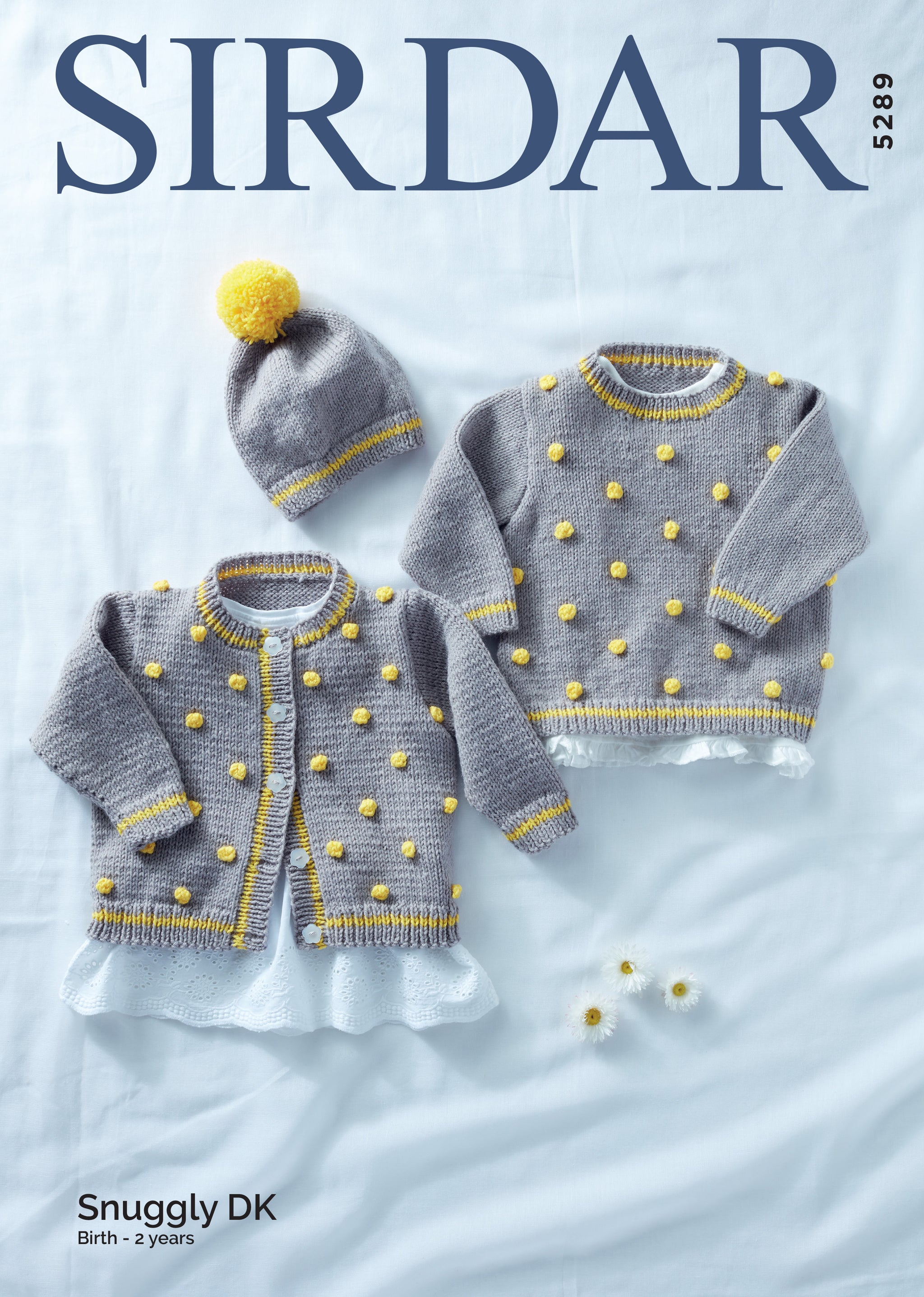 Sirdar Snuggly DK Pattern 5289  Birth-2 years