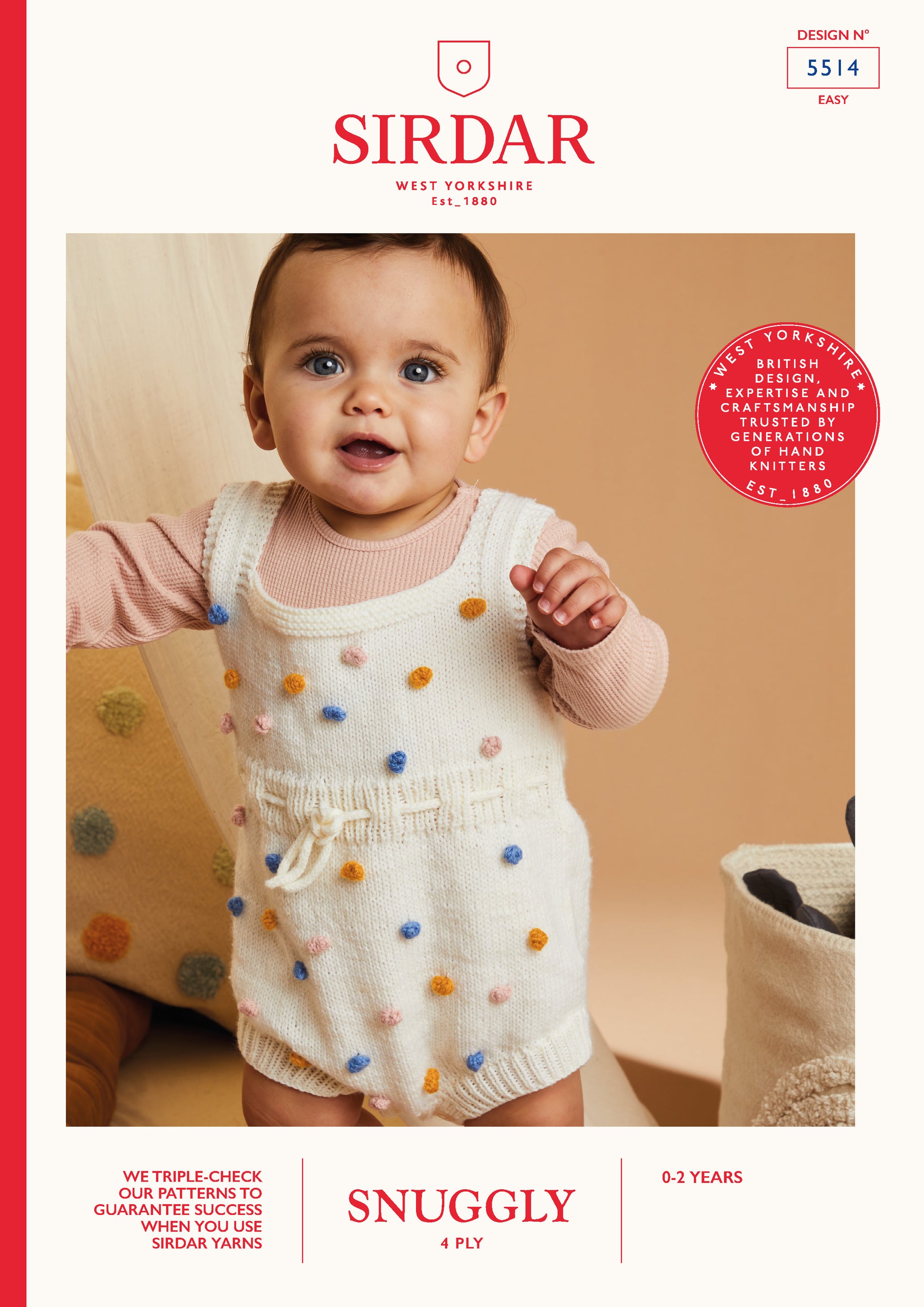 Sirdar Snuggly 4ply 5510 Twin Set 0-3m - 18-24m