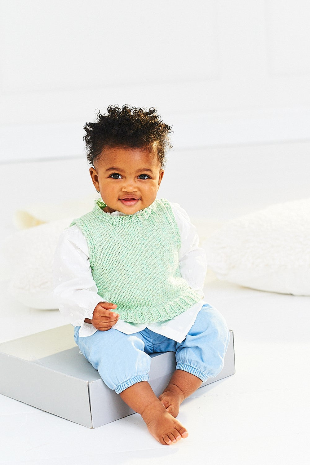 Stylecraft: 9998 Baby Sparkle DK Tank Tops  Birth - 5 Yrs