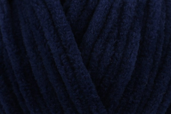 James C Brett Flutterby Sparkle Chunky Navy B32 - 100g