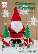 King Cole Christmas Crochet Book 9 by Zoe Halstead Booklet