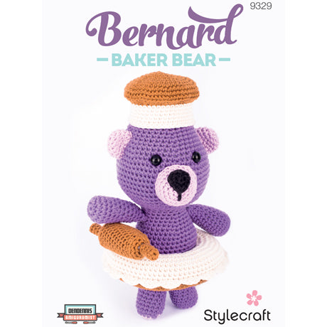 Stylecraft: 9329: Crochet: Bernard Baker Bear