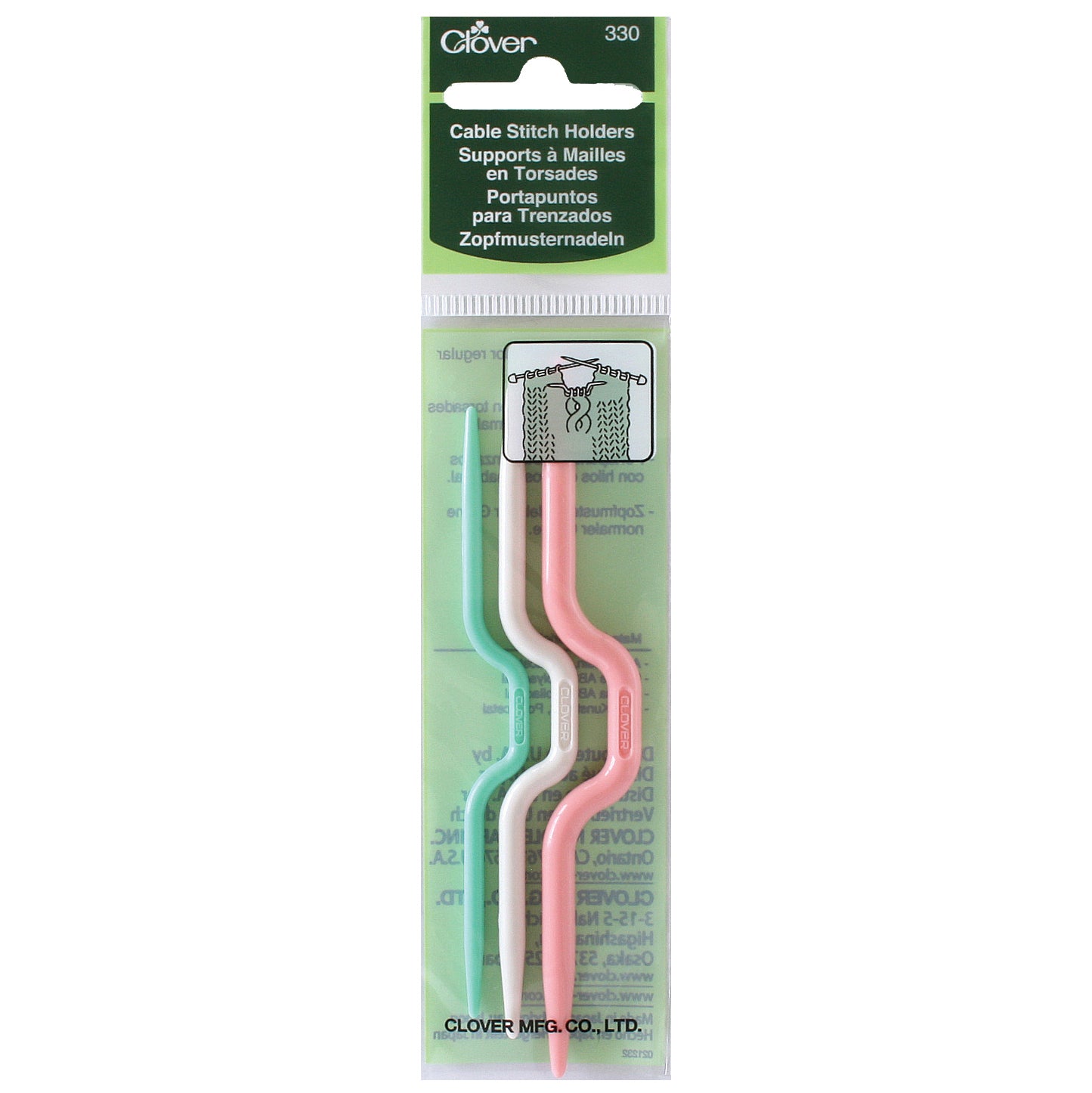 Clover Cable stitch Holder Cranked