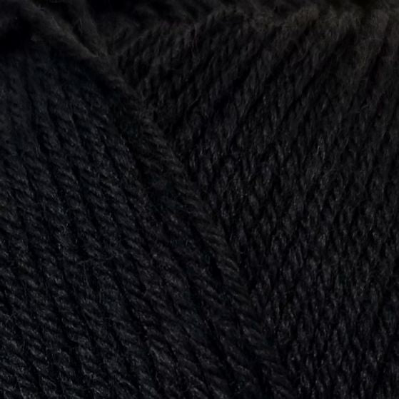 Cygnet Truly Wool Rich 4ply 2066 Black 50g