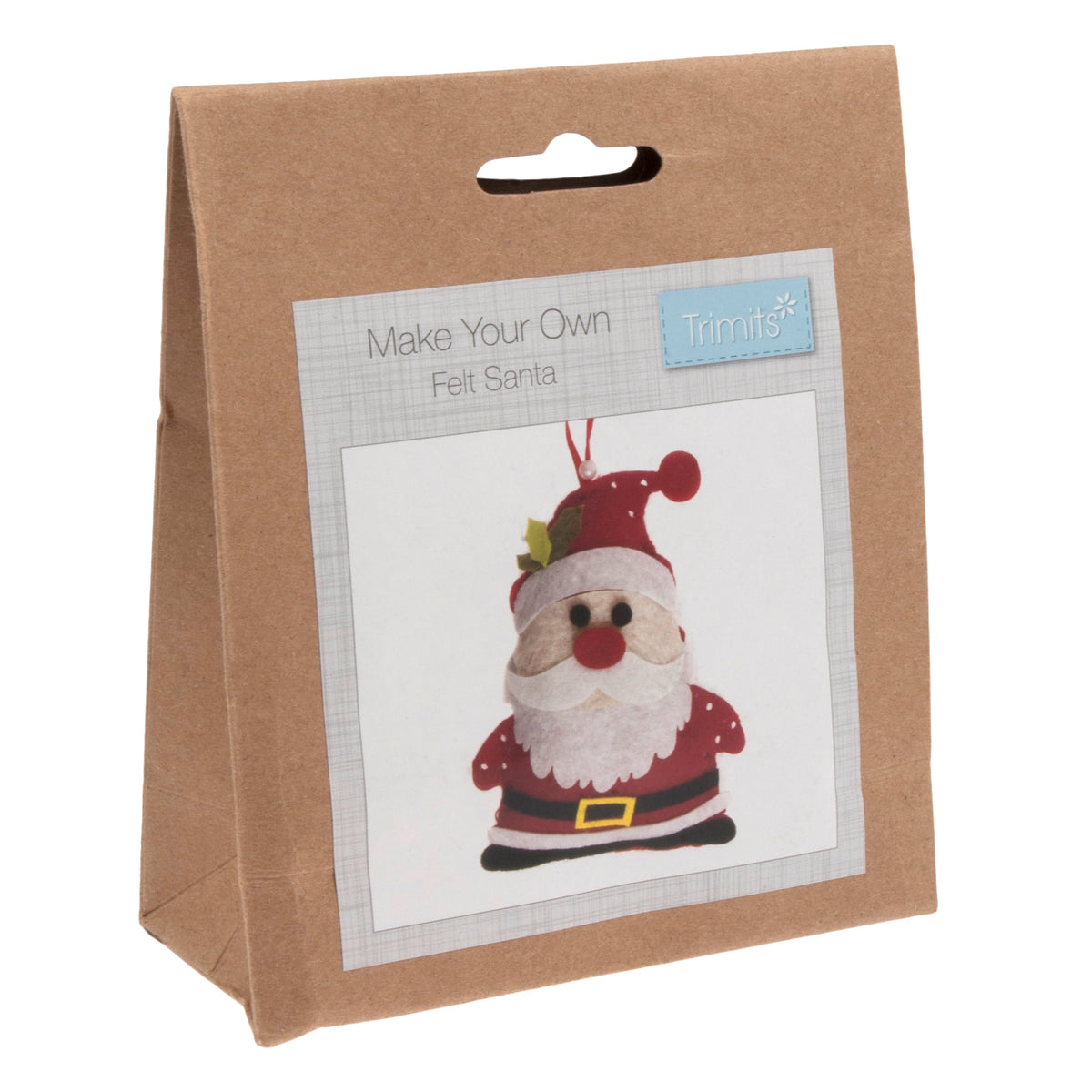 Make Your Own Felt Santa