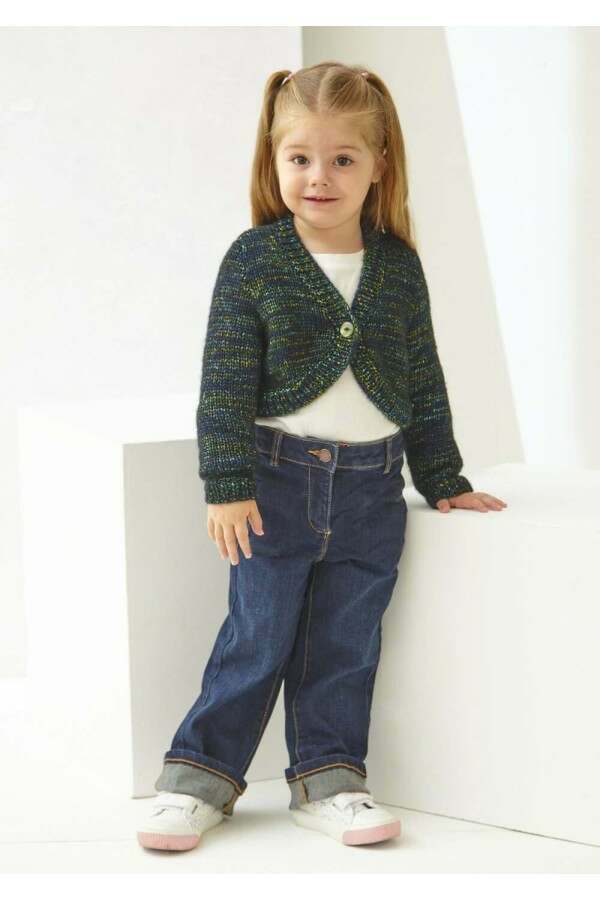 King Cole 6628 Cardigans in Firefly Aran Leaflet