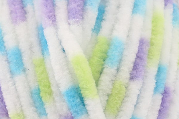 James C Brett Flutterby Chunky Lime Surprise B55 - 100g