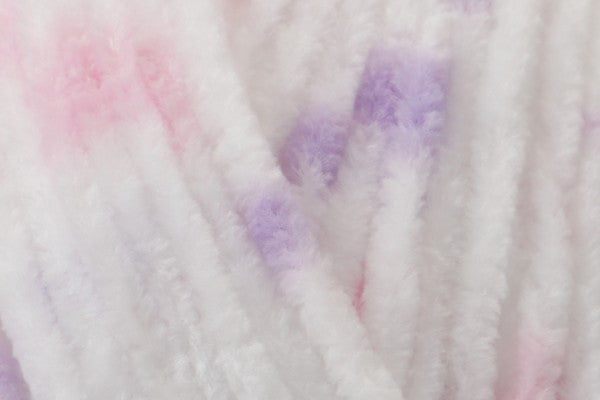 James C Brett Flutterby Chunky Purple Pink Spot B7 - 100g