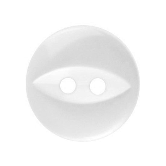 Buttons: Fish Eye: 11mm: White