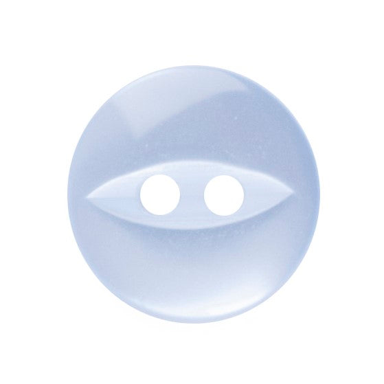 Buttons: Fish Eye: 11mm: Light Blue