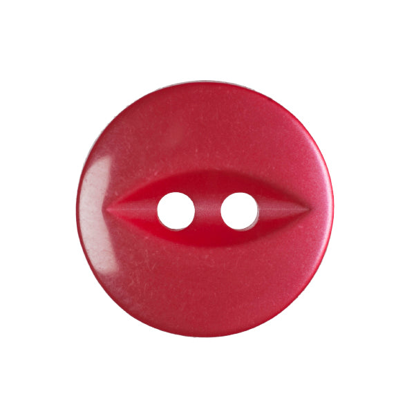 Fish Eye Button : 11mm: Red