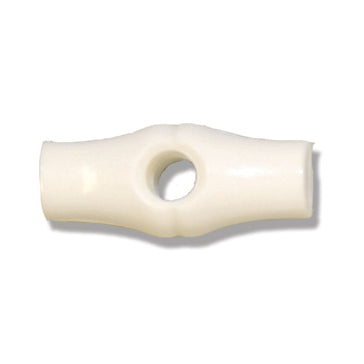 Toggle Button 25mm White
