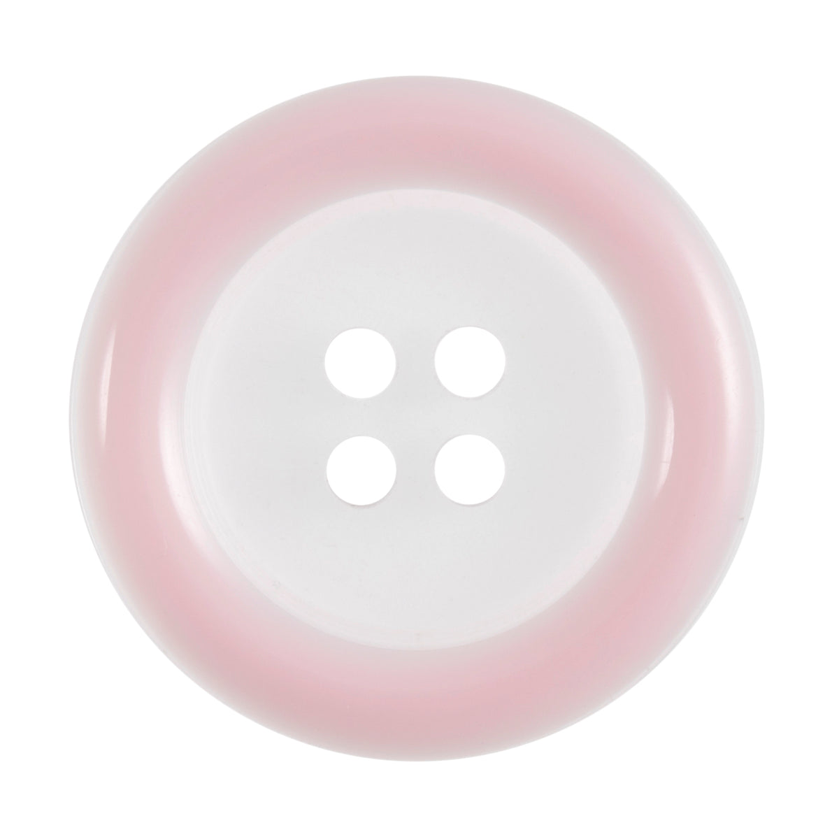 Buttons: Rimmed: 25mm: Light Pink