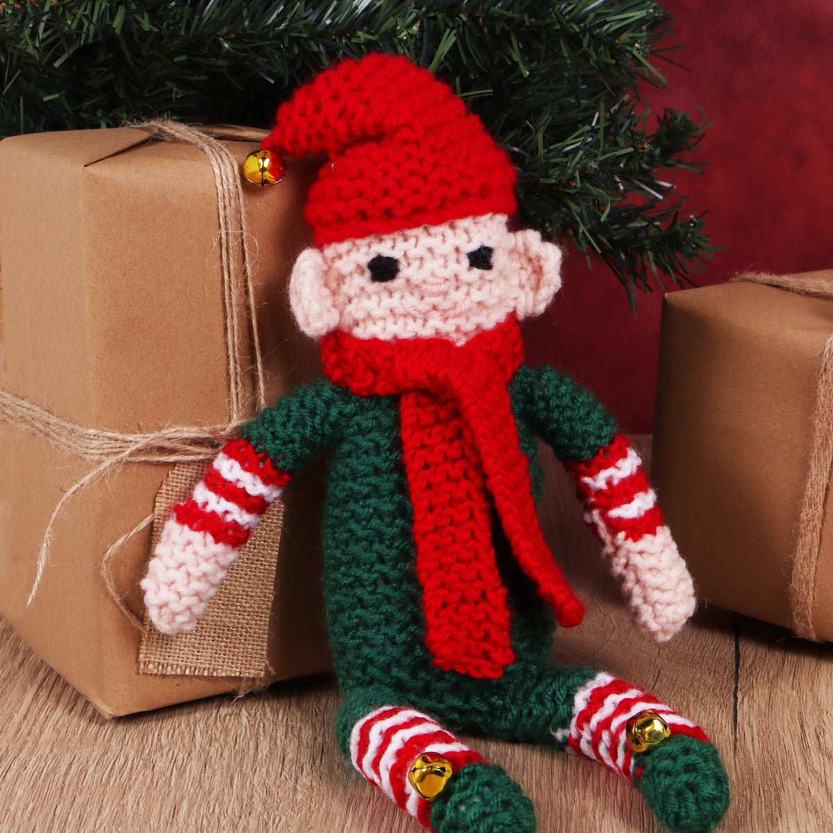 Elf Character Knitting Kit