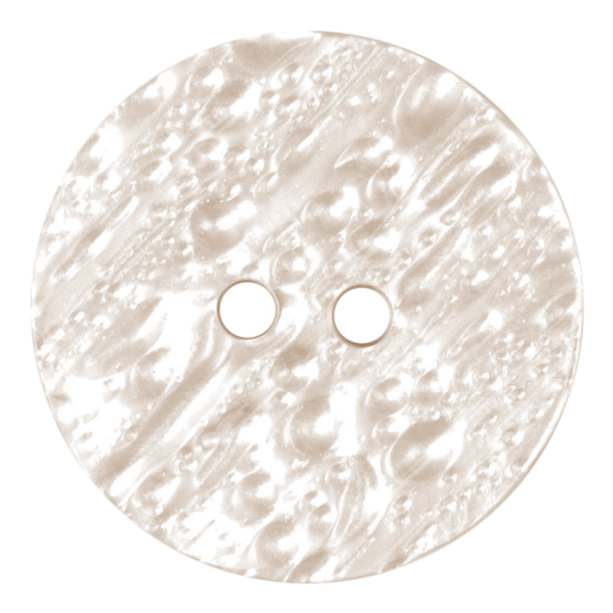 Fashion Button 27mm Cream