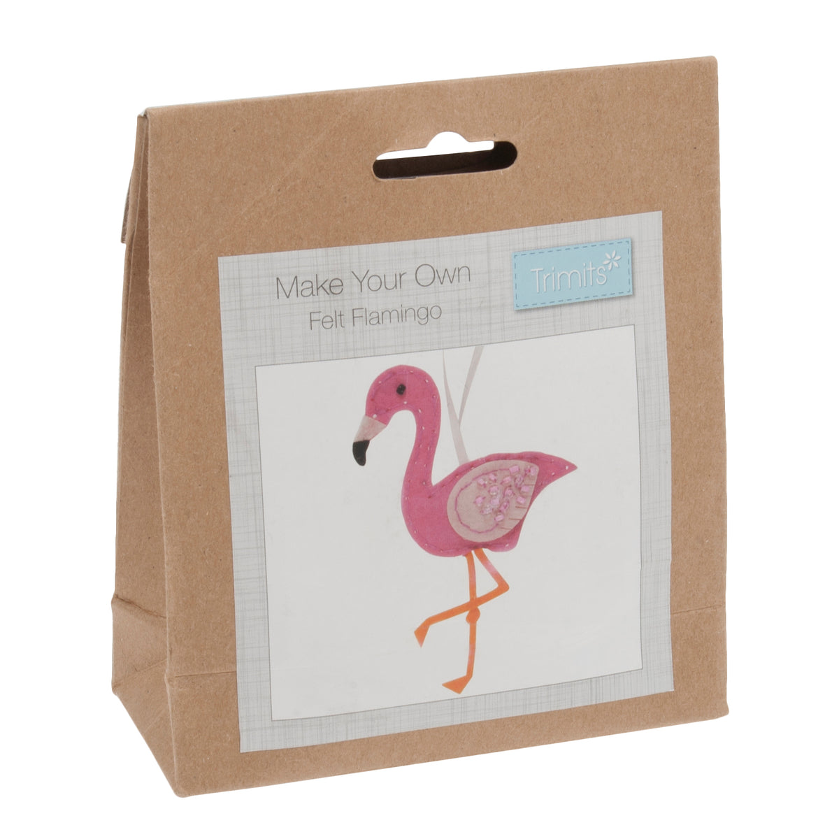 Felt Decoration Kit - Flamingo