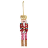 Christmas Felt Decoration Kit : Beaded Nutcracker