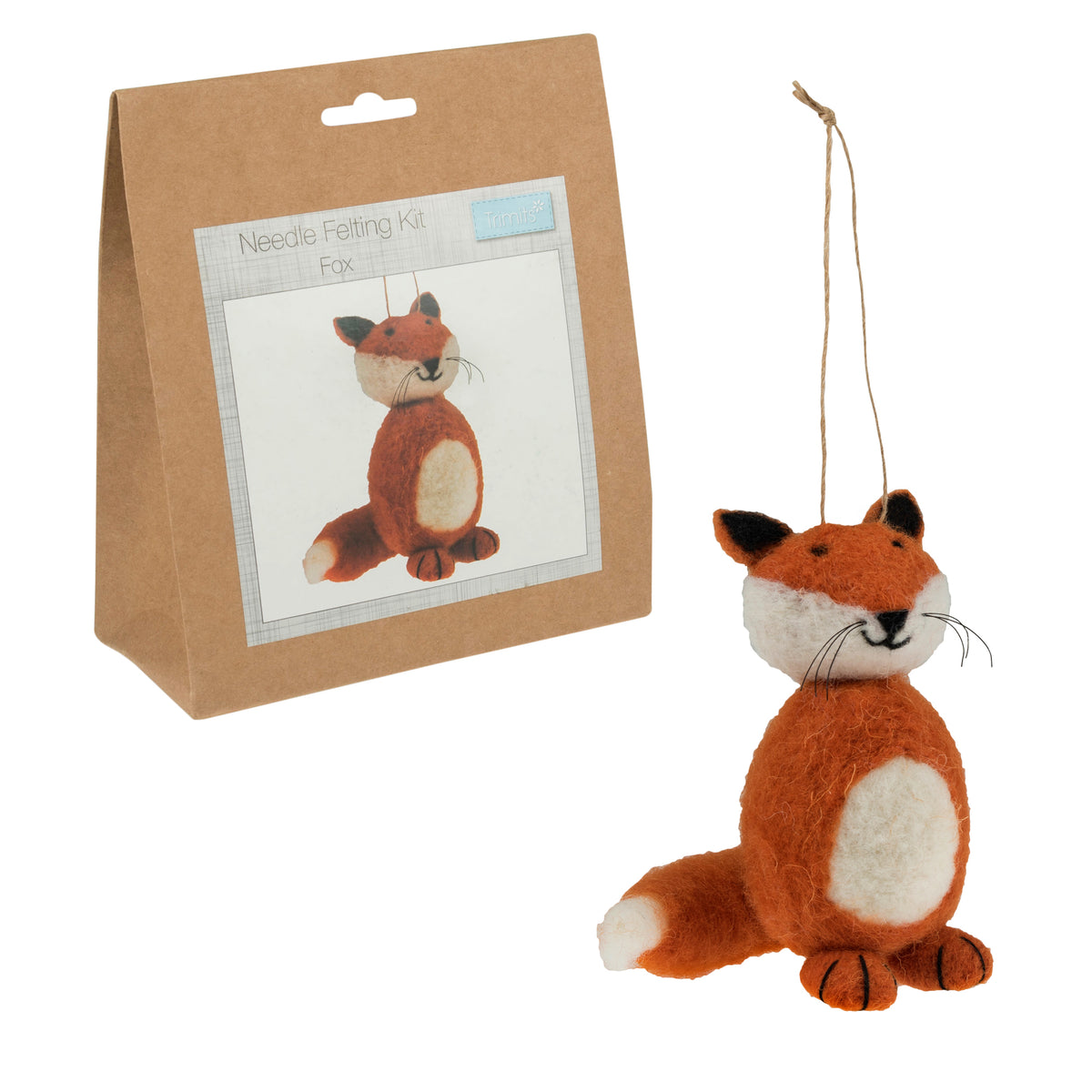 Needle Felting Kit - Fox