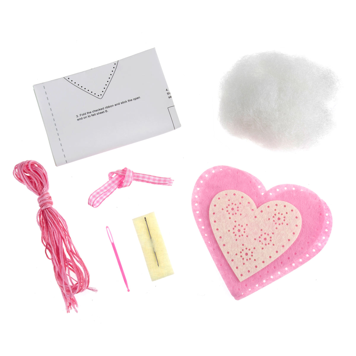 Felt Decoration Kit - Heart