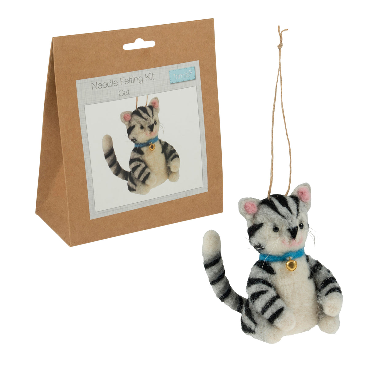 Needle Felting Kit - Cat