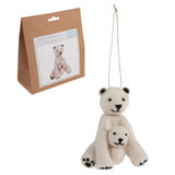 Needle Felting Kit - Polar Bear