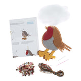 Christmas Felt Decoration Kit : Sequin Robin