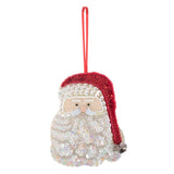 Christmas Felt Decoration Kit : Sequin Santa