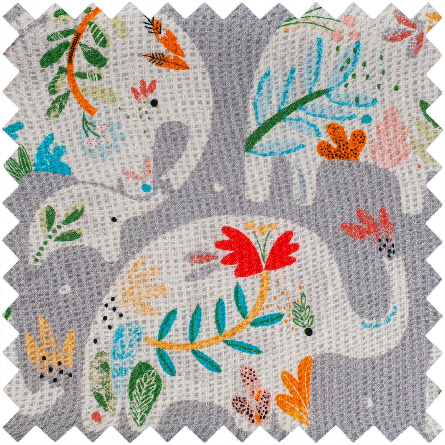 Sewing Box Wicker Oval Elephants