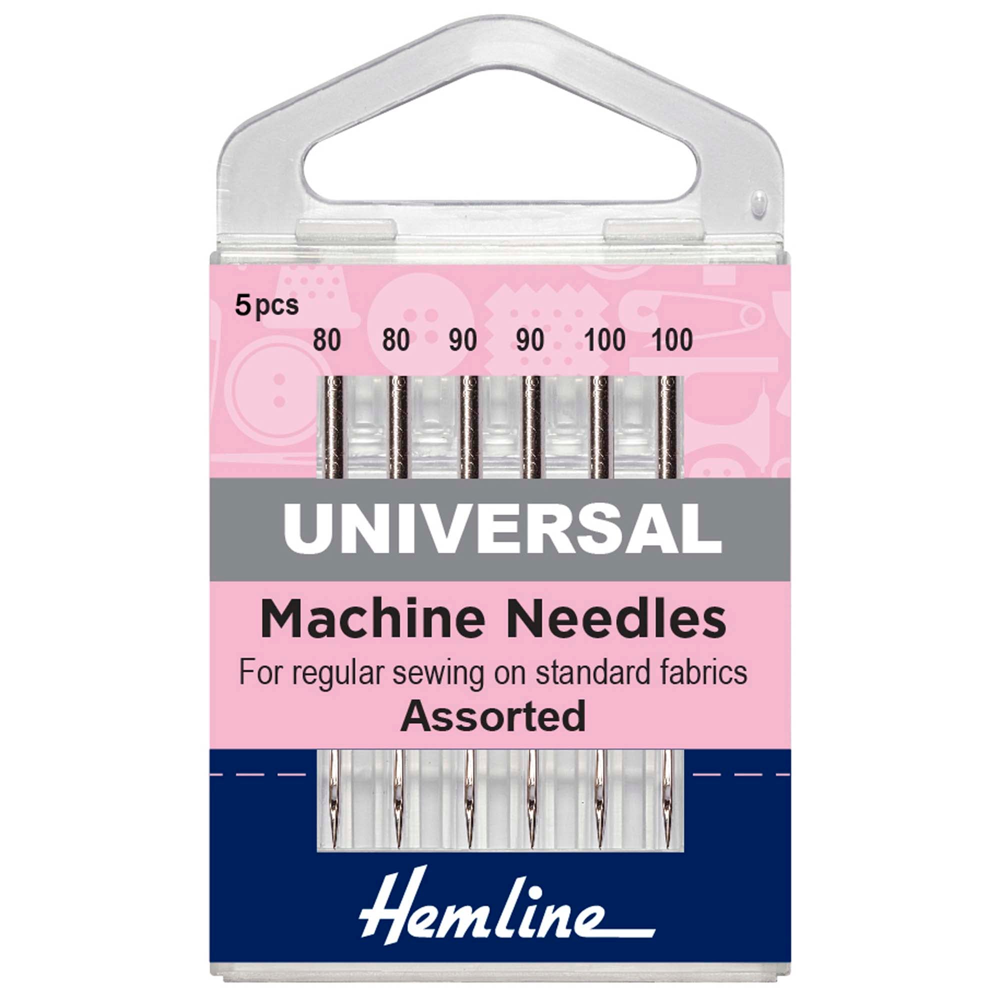 Sewing Machine Needles: Universal: Mixed Heavy