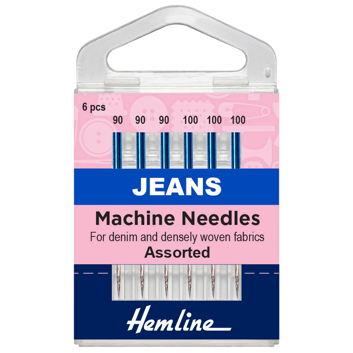 Sewing Machine Needles: Jeans: Heavy Mixed