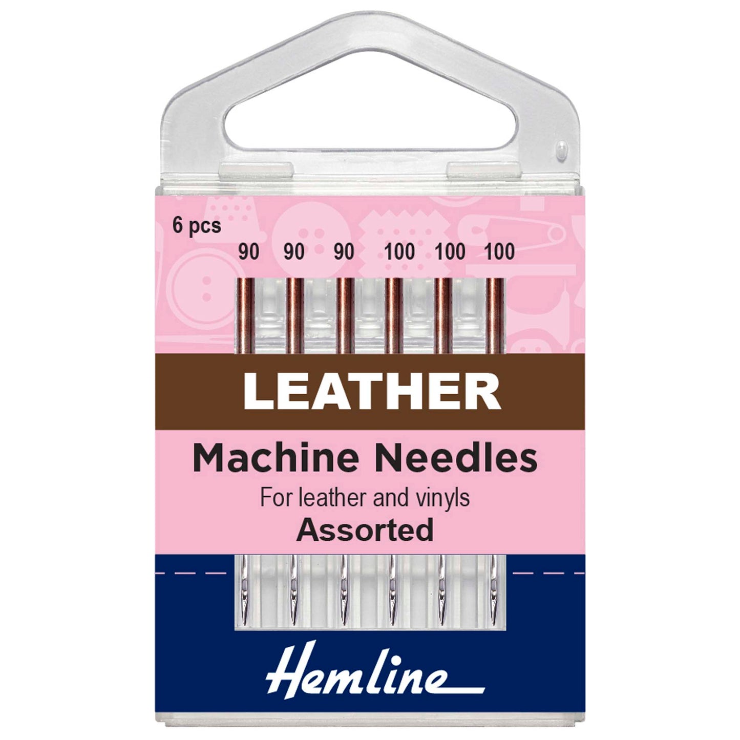 Sewing Machine Needles: Leather: Mixed