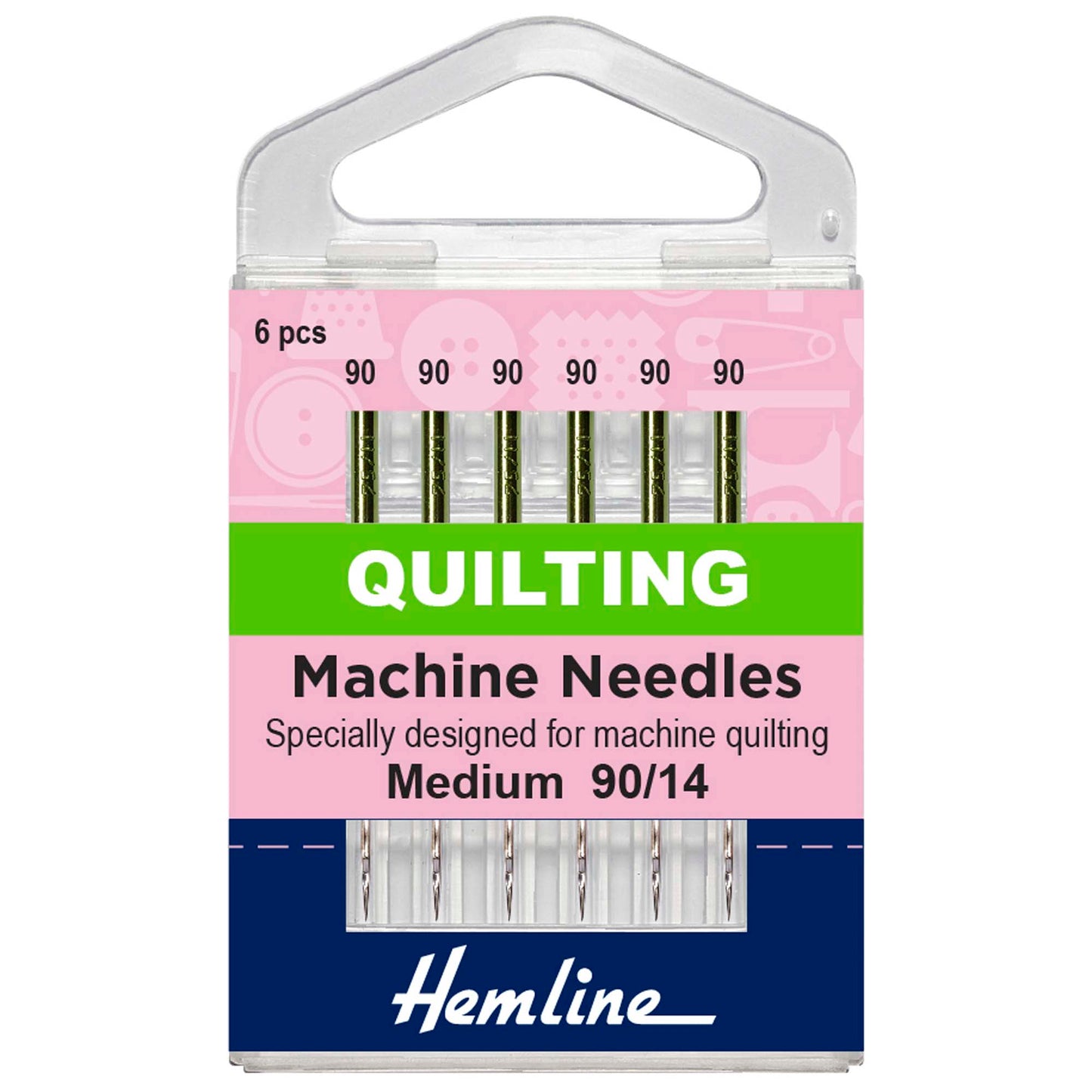 Sewing Machine Needles: Quilting: Size 90/14