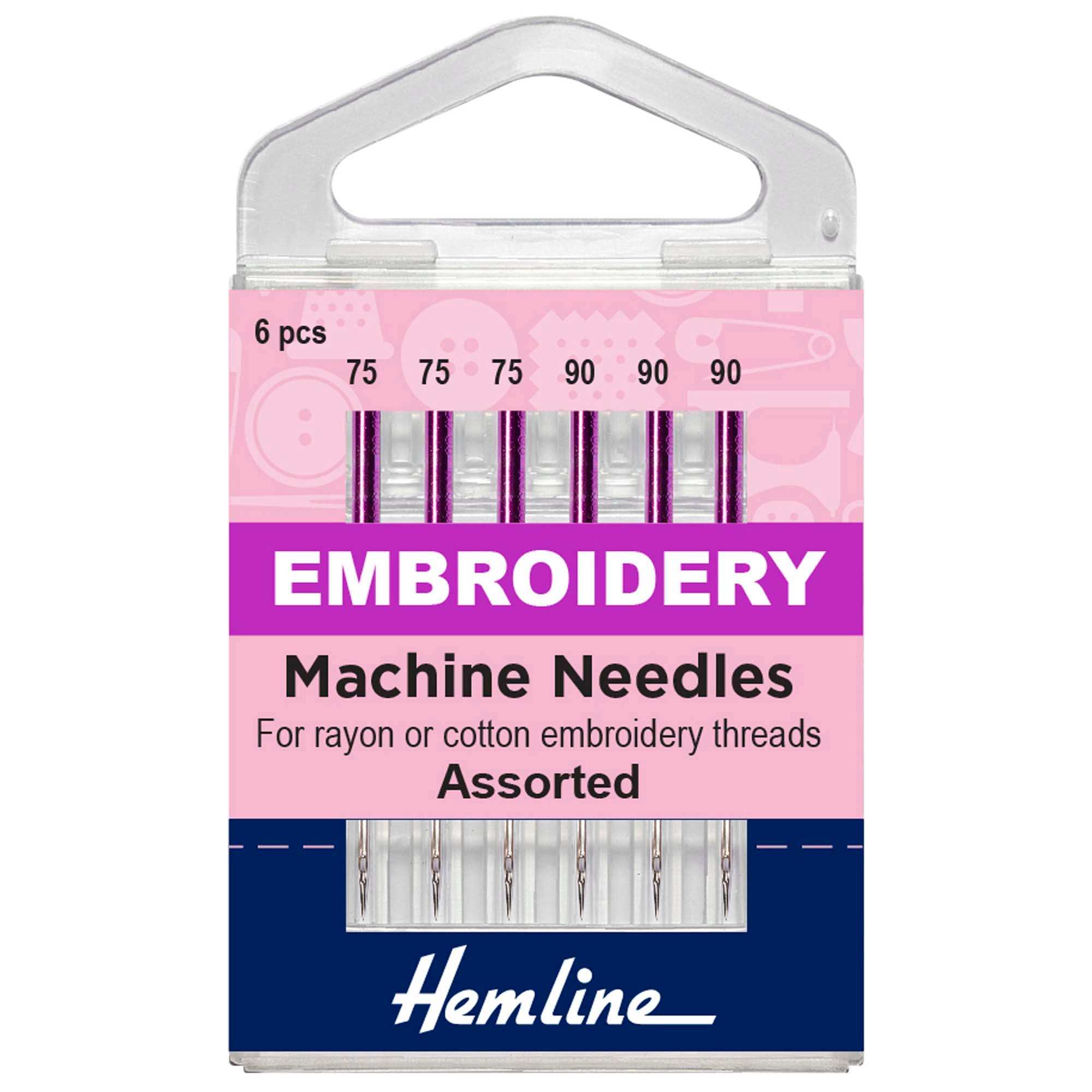 Sewing Machine Needles: Embroidery: Mixed