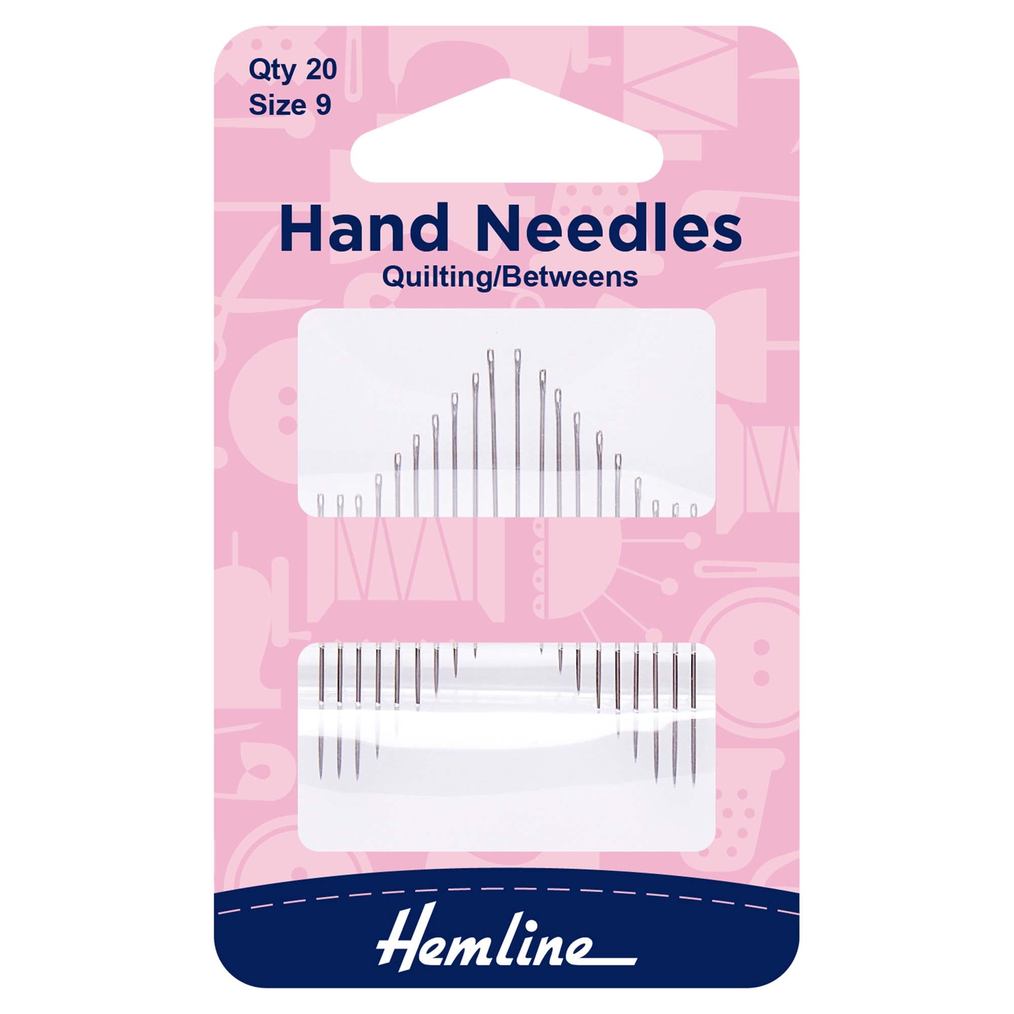Hand Sewing Needles: Betweens: Quilting: Size 9