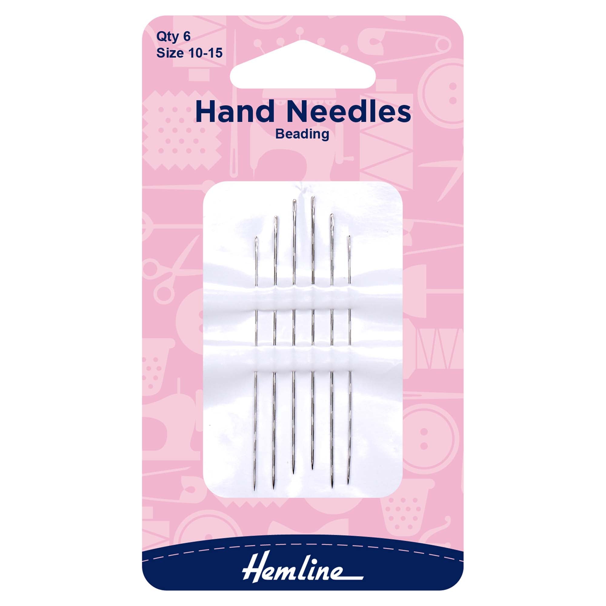Hand Sewing Needles: Beading: 10-15