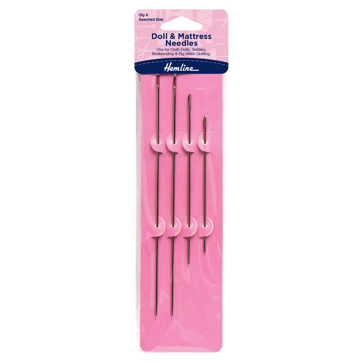 Hand Sewing Doll and Mattress Needle Assorted Sizes