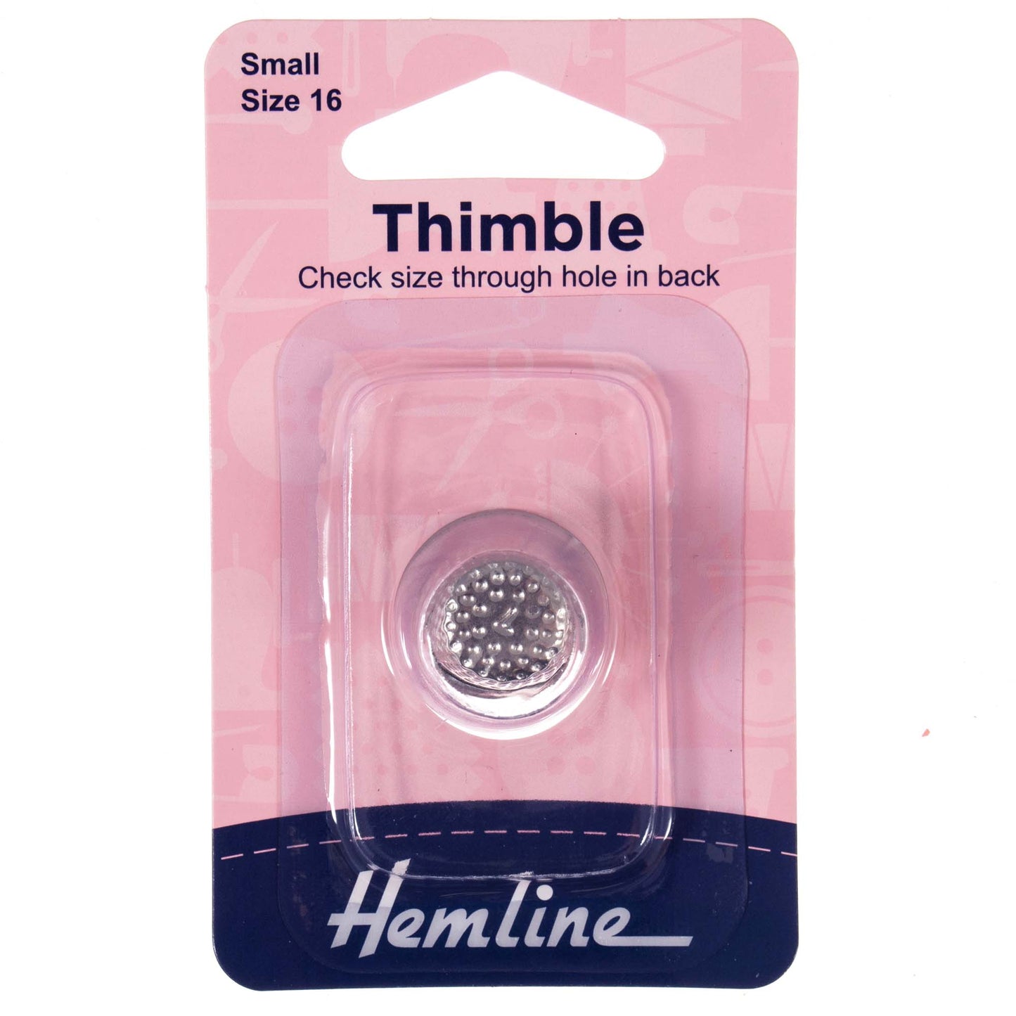 Thimble: Metal: Size 16 Small