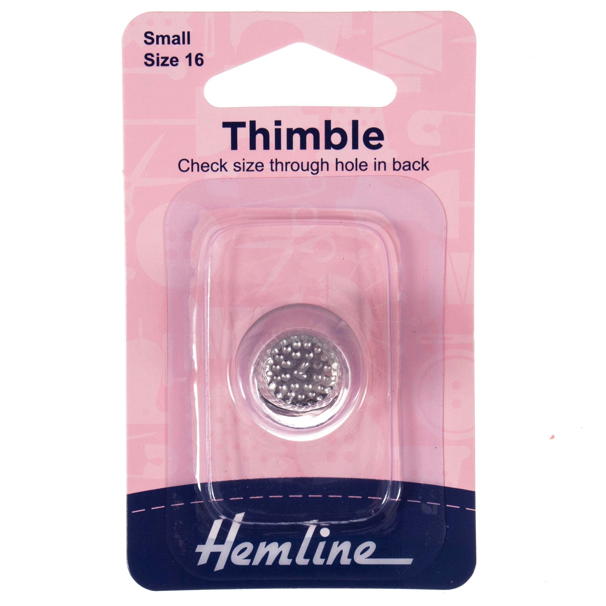 Thimble: Metal: Size 16 Small