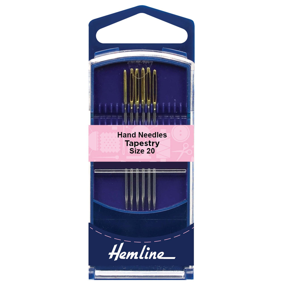 Hand Sewing Needles Gold Tip: Tapestry Size 20