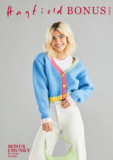 Hayfield 10600 Cardigan in Hayfield Bonus Chunky leaflet