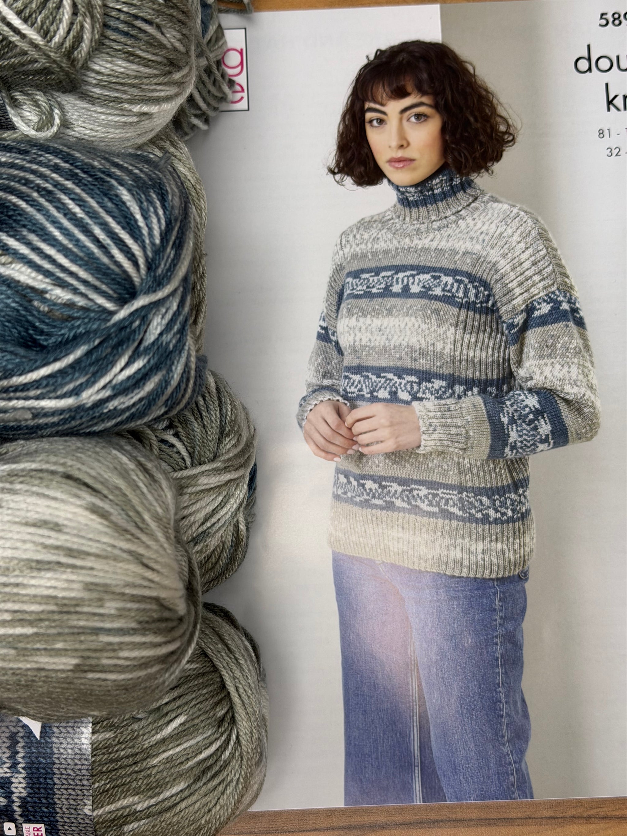 Thursday Twenty 06.08.26 Sortland Cable Sweater Knits Up to Size 40-42