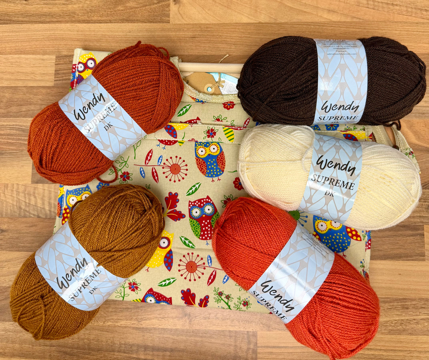 Thursday Twenty 03.09.26 Autumn Owl Bag With Yarn