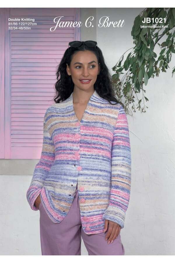 James C Brett Cotton Waves DK JB1021 Leaflet