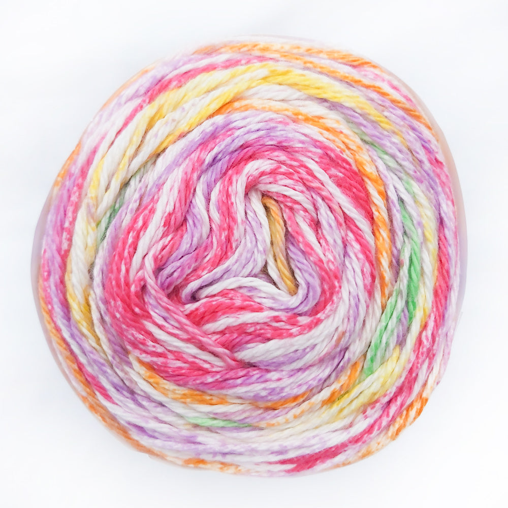James C Brett WV12 Rainbow Cotton Waves DK - 100g