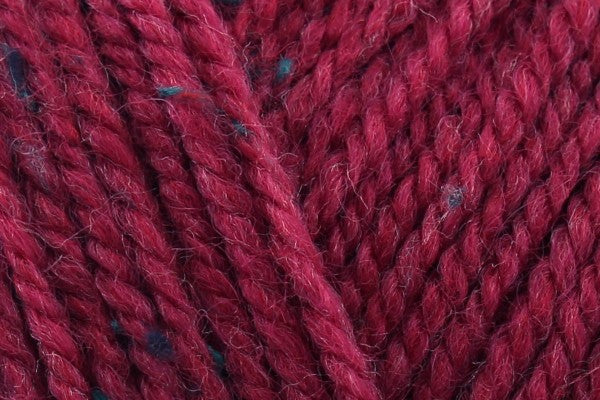 James C Brett Rustic With Wool Aran Raspberry DAT51 - 400g