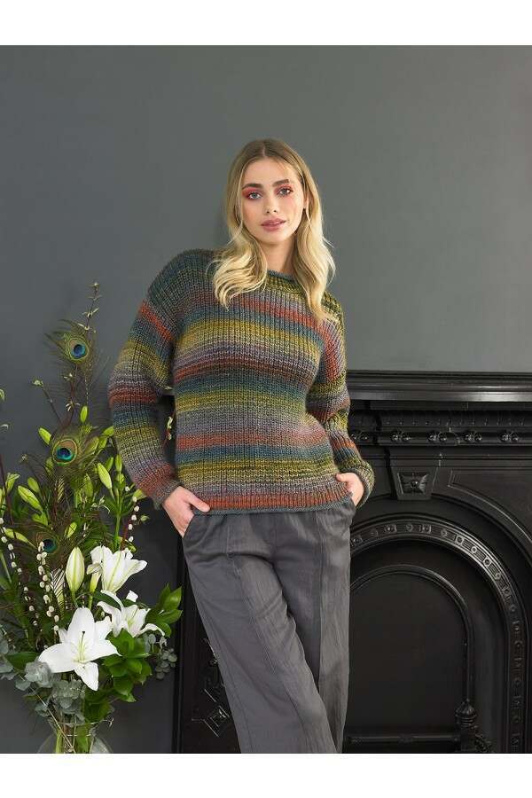 James C Brett JB920 Jumper in Emotions DK Leaflet