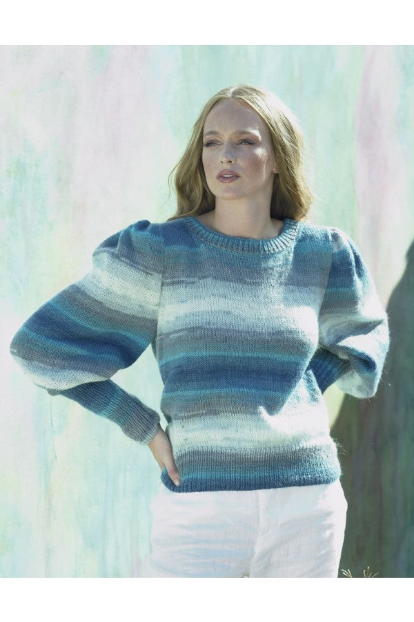 James C Brett 817 Sweater in Shhh DK Leaflet