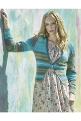 James C Brett 818 Cardigan in Shhh DK Leaflet
